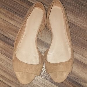 Open Toe Flats